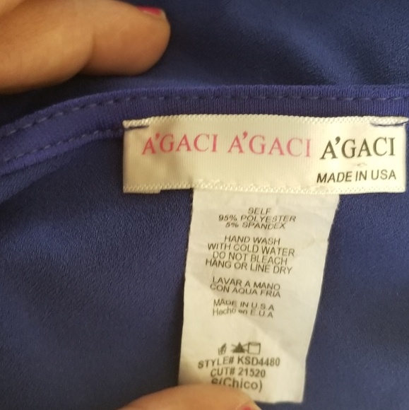 Agaci blue dress - Picture 3 of 5